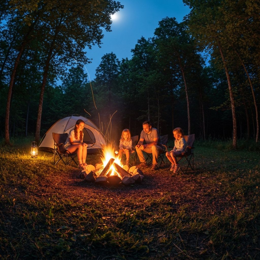 가족 캠핑